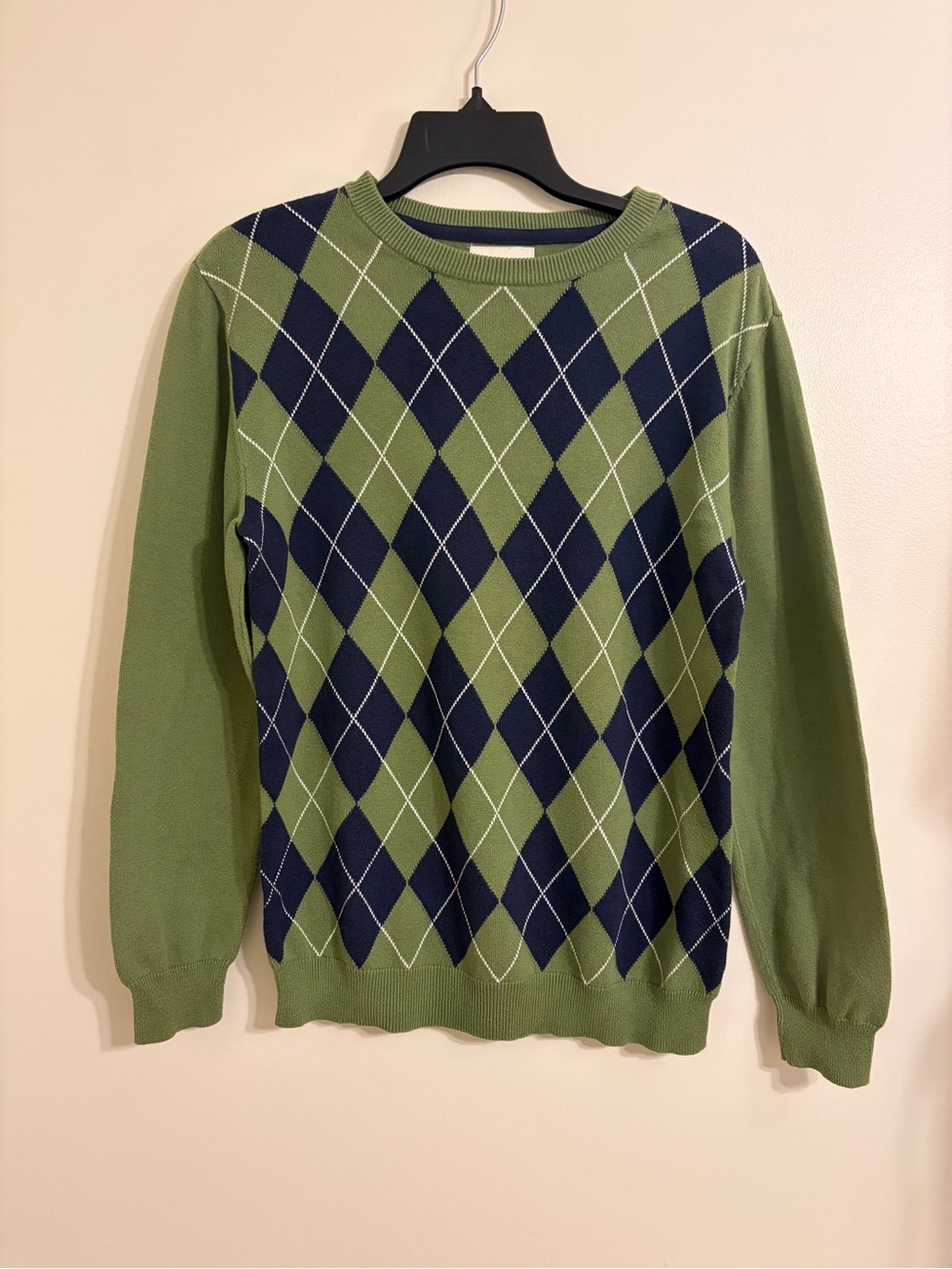 Old Navy | Y2K / Preppy Boys XL (14-16) Argyle Sweater